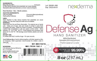 8oz Label (Curcumin 8oz)